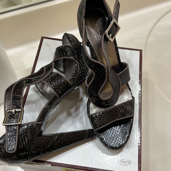 Coach Ivanah Python shoes - Picture 3 of 5